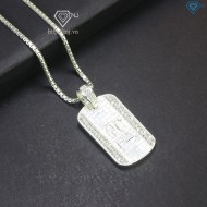 Dây chuyền Dogtag mặt chữ T DCA0131 - Trang sức TNJ