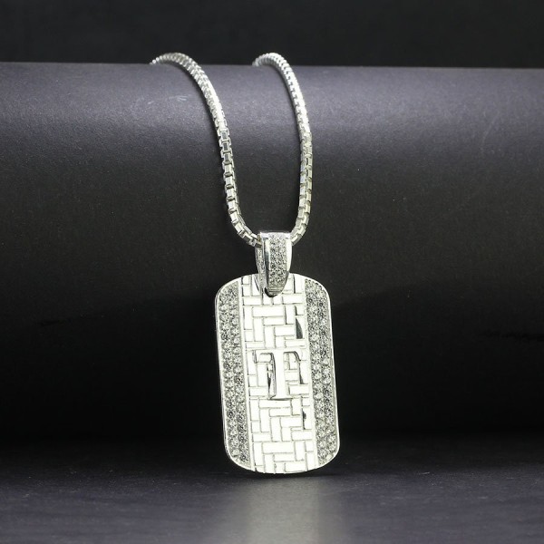 Dây chuyền Dogtag mặt chữ T DCA0131