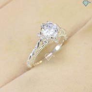 Nhẫn bạc nữ hoa văn đẹp NN04321 - Trang Sức TNJ