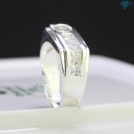 Nhẫn bạc nam cách điệu đính đá NNA0605 - Trang sức TNJ