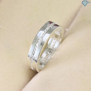 Nhẫn bạc nam đơn giản đẹp NNA0625 - Trang sức TNJ