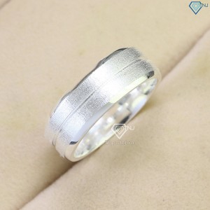 Nhẫn bạc nam 925 dạng tròn nhám NNA0659 - Trang sức TNJ