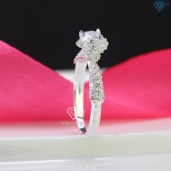 Nhẫn bạc nữ đính đá trắng sang trọng NN0433 - Trang Sức TNJ