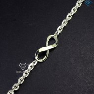 Lắc tay bạc nam hình vô cực LTA0148 - Trang Sức TNJ