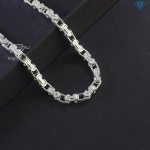 Lắc tay bạc nam mắt xích cao cấp LTA0151