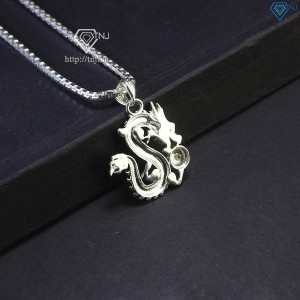 Dây chuyền bạc nam mặt hình rồng nhỏ DCA0149