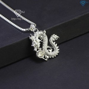 Dây chuyền bạc nam mặt hình rồng DCA0149