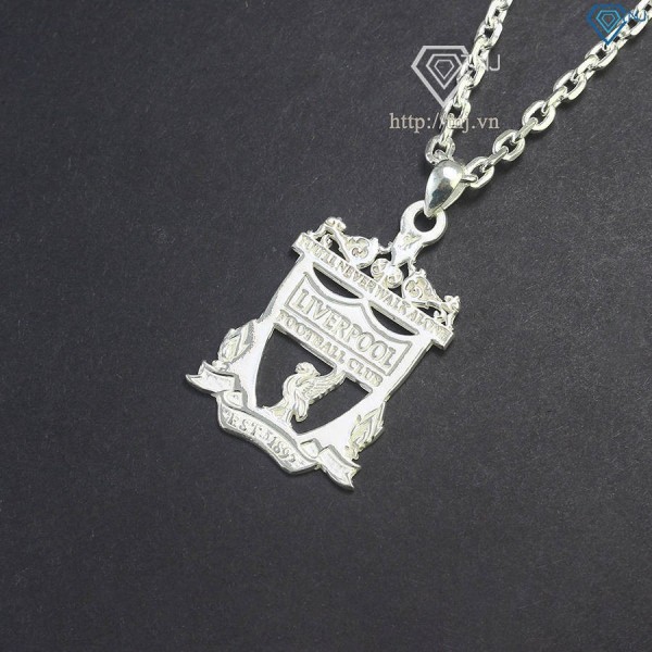 Dây chuyền bạc nam mặt logo Liverpool DCA0160