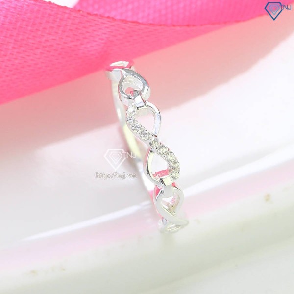 Nhẫn bạc nữ hình vô cực NN0447- Trang Sức TNJ