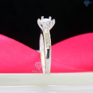 Nhẫn bạc nữ đính đá đơn giản NN0467 - Trang Sức TNJ
