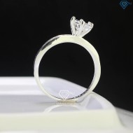 Nhẫn bạc nữ đính đá đơn giản NN0467 - Trang Sức TNJ
