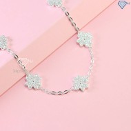 Lắc tay cỏ 4 lá may mắn đính đá LTN0411