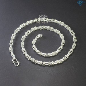 Dây chuyền bạc nam mắt xích cao cấp to DCK0122- Trang Sức TNJ