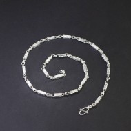Dây chuyền bạc nam hoạ tiết con báo DCK0131