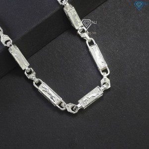 Dây chuyền bạc nam hoạ tiết con báo to DCK0134 - Trang Sức TNJ