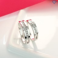 Nhẫn đôi bạc nhẫn cặp bạc đẹp ND0171