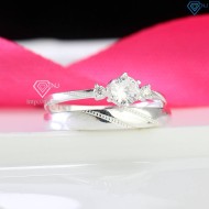 Nhẫn đôi bạc nam nữ sang trọng ND0494 - Trang Sức TNJ