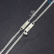 Vòng tay đôi bạc vòng tay cặp bạc khắc tên theo yêu cầu LTD0049