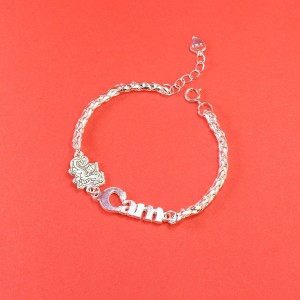 Quà trung thu cho bé lắc bạc cho bé khắc tên hình con rồng đẹp LTT0162