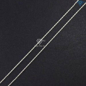 Dây chuyền bạc nữ dạng xoắn nhỏ DNK0009.1 - Trang Sức TNJ