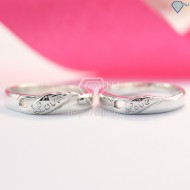 Nhẫn đôi bạc nhẫn cặp bạc chữ Love đẹp ND0292 - Trang Sức TNJ