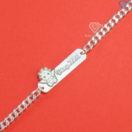 Lắc bạc cho bé hình con rồng khắc tên dễ thương  LTT0169