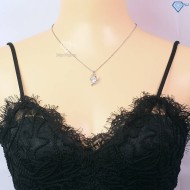 Dây chuyền nữ cho phụ nữ trung niên đính kim cương Moissanite DCNM0051