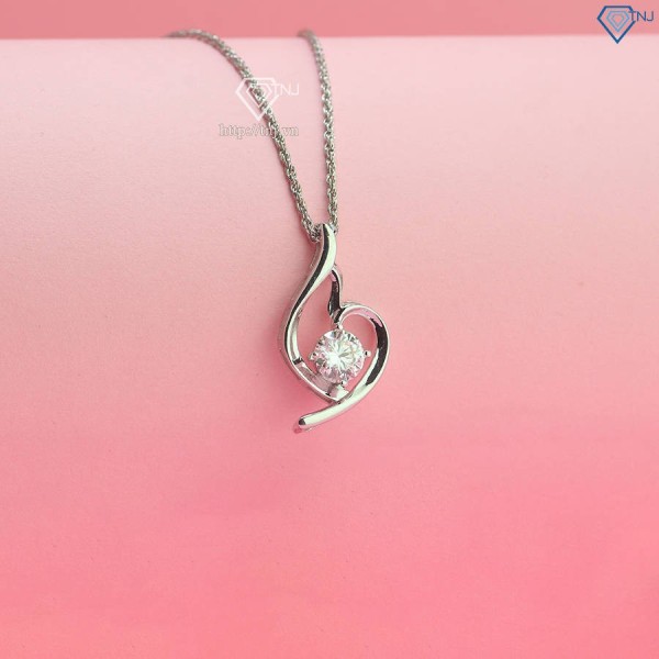Dây chuyền nữ cho phụ nữ trung niên đính kim cương Moissanite DCNM0051