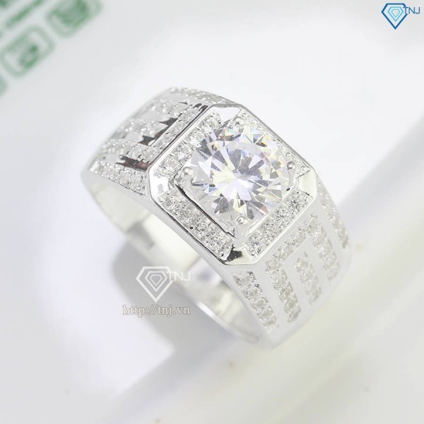 Nhẫn nam bạc đẹp TP.HCM NNA0690 - Trang sức TNJ