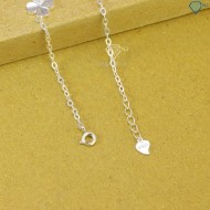 Quà 20 10 cho cô giáo lắc tay cỏ 4 lá may mắn đính Moissanite LTNM0001
