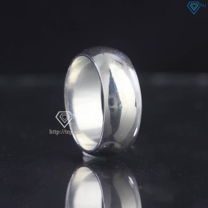 Nhẫn bạc nam trơn cá tính mạnh mẽ NNA0106 - Trang Sức TNJ