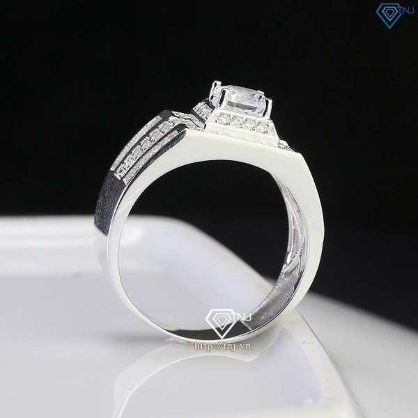 Nhẫn bạc nam 925 đơn giản NNA0704 - Trang sức TNJ