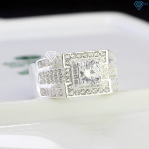 Nhẫn bạc nam 925 đơn giản NNA0704 - Trang sức TNJ