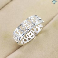 Nhẫn nam kim tiền bằng bạc NNA0710 - Trang Sức TNJ