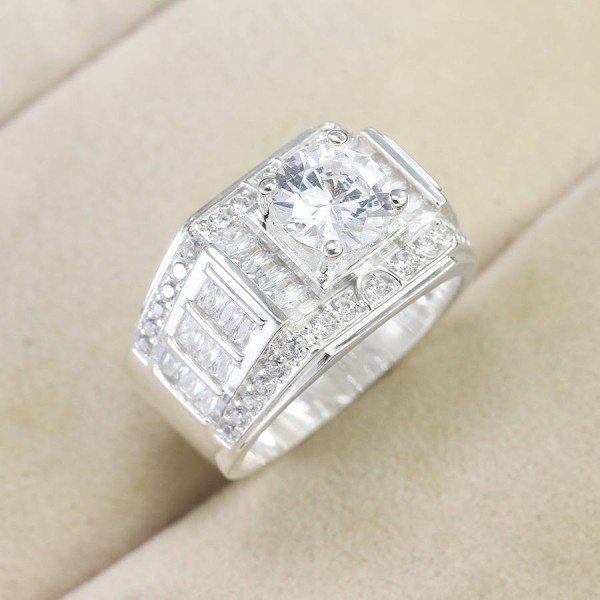 Nhẫn bạc nam Hà Nội sang trọng NNA0720