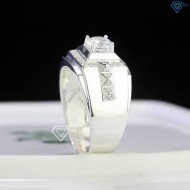 Nhẫn bạc nam cá tính bản nhỏ NNA0722 - Trang sức TNJ