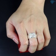 Nhẫn bạc nam cá tính bản nhỏ NNA0722 - Trang sức TNJ