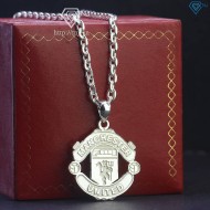 Dây chuyền bạc nam mặt Manchester United DCA0161