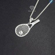 Dây chuyền bạc nam mặt cây vợt Tennis DCA0169