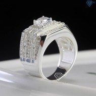 Nhẫn bạc nam bản to cao cấp NNA0736