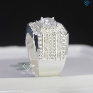 Nhẫn bạc nam bản to cao cấp NNA0736