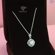 Quà Valentine cho người yêu dây chuyền nữ đính Moissanite DCNM0004