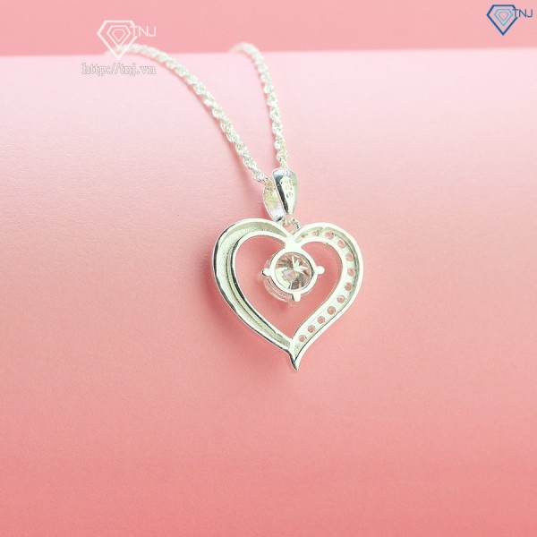Quà Valentine cho người yêu dây chuyền nữ Moissanite DCNM0005