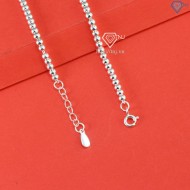 Lắc tay bạc cho bé gái khắc tên theo yêu cầu LTT0176 - Trang Sức TNJ