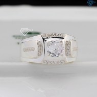 Nhẫn bạc nam cách điệu giá rẻ NNA0764