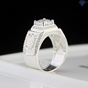 Nhẫn bạc nam hình rồng đẹp NNA0800
