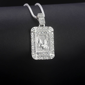 Dây chuyền bạc nam hình đại bàng DCA0175