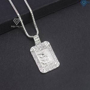 Dây chuyền bạc nam hình rồng đẹp DCA0176