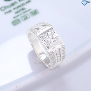 Nhẫn bạc nam bản nhỏ đẹp NNA0817