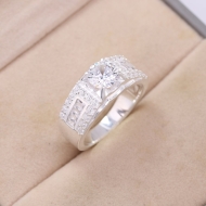 Nhẫn bạc nam bản nhỏ giá rẻ NNA0819